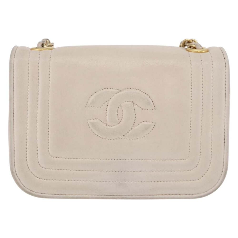 Chanel Vintage Cc Stitch Flap Bag #367279C18B